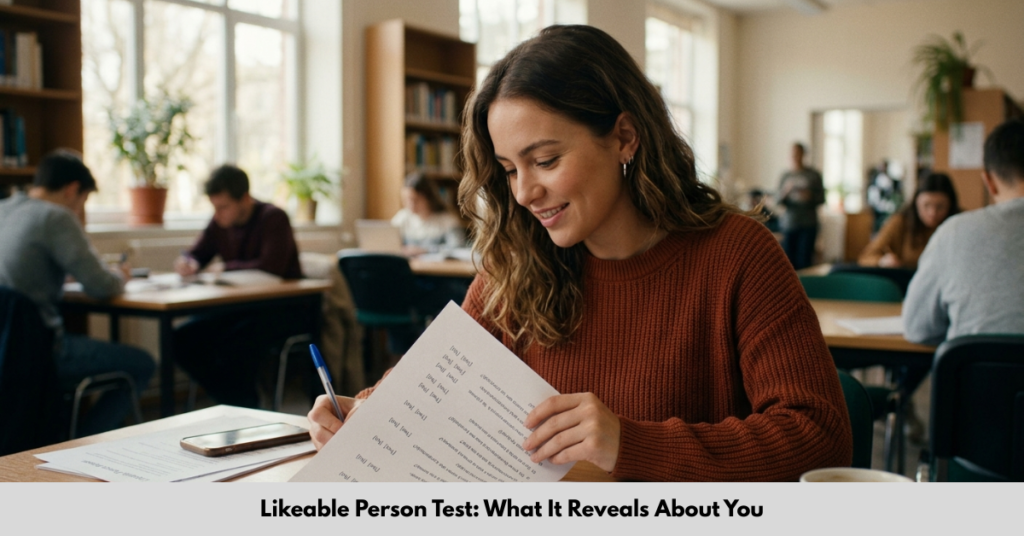 Likeable Person Test: What It Reveals About You