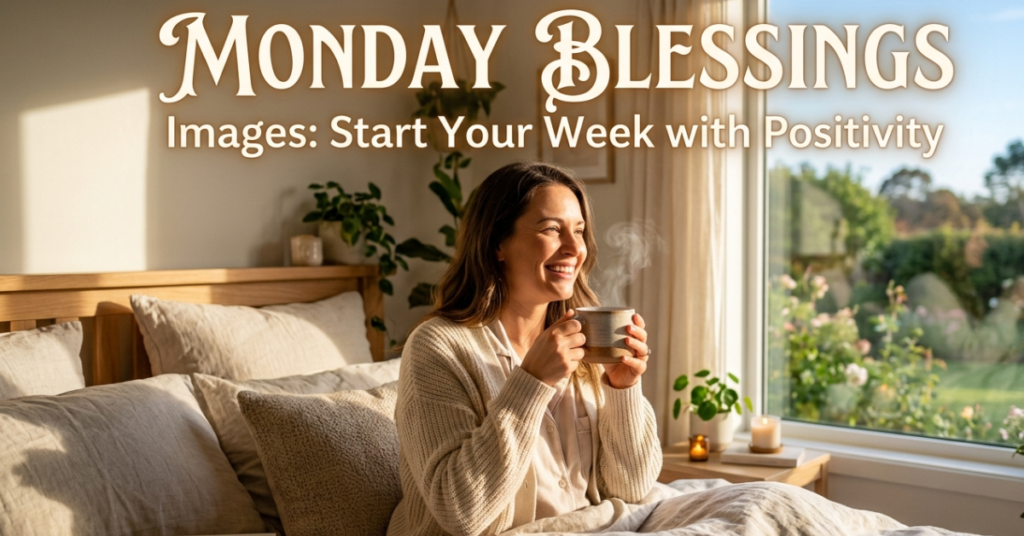 Monday Blessings Images: Start Your Week with Positivity
