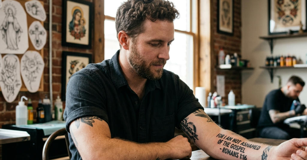 Bible Verse Tattoos for Guys: Meaningful Ideas & Inspiration