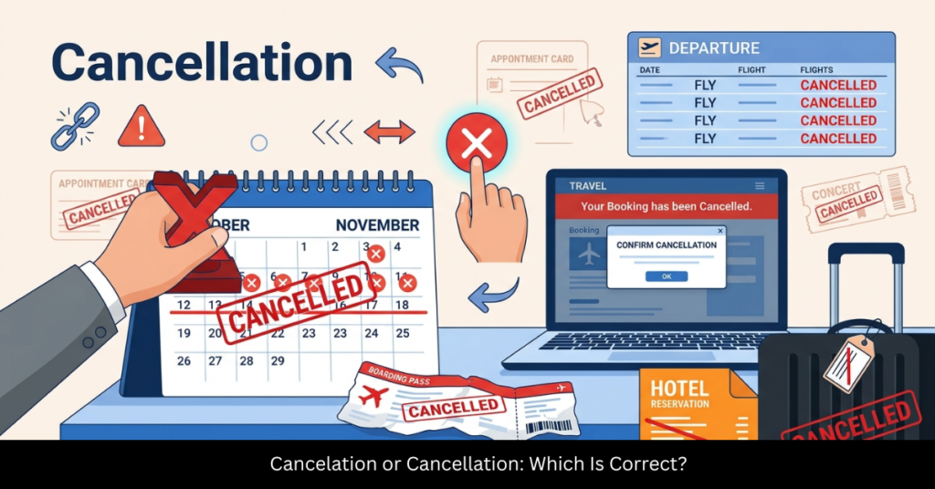 Cancelation or Cancellation: Which Is Correct?