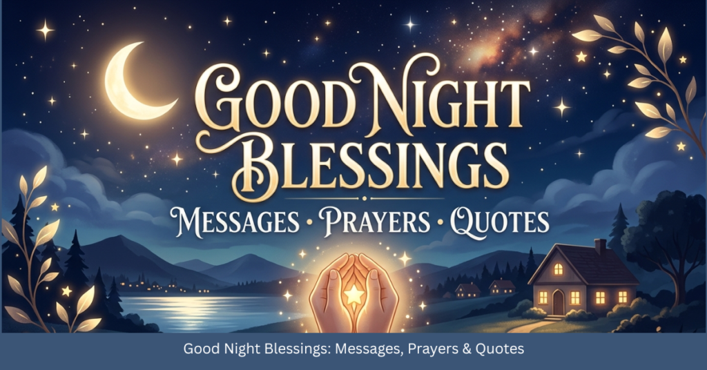 Good Night Blessings: Messages, Prayers & Quotes