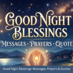 Good Night Blessings: Messages, Prayers & Quotes