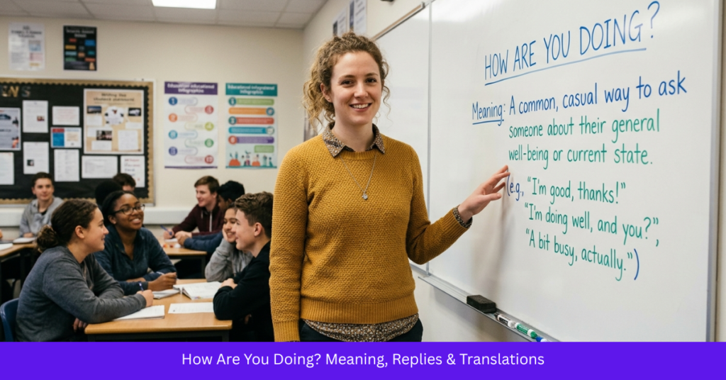 How Are You Doing? Meaning, Replies & Translations