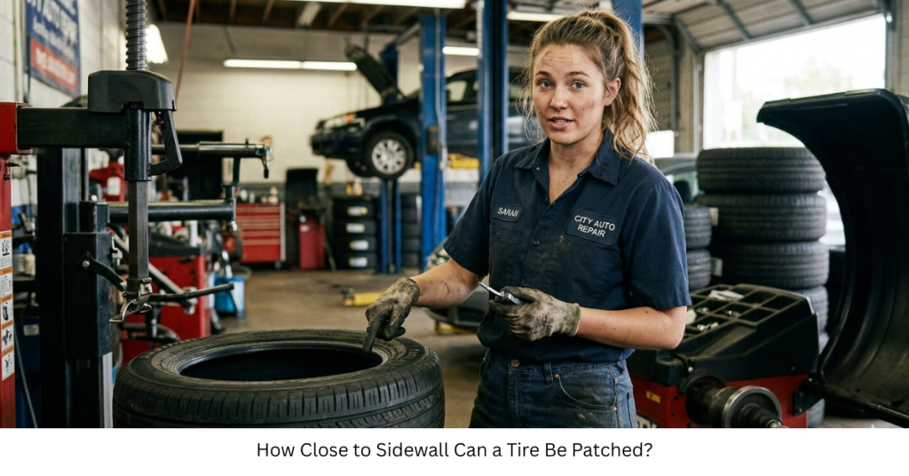 How Close to Sidewall Can a Tire Be Patched?