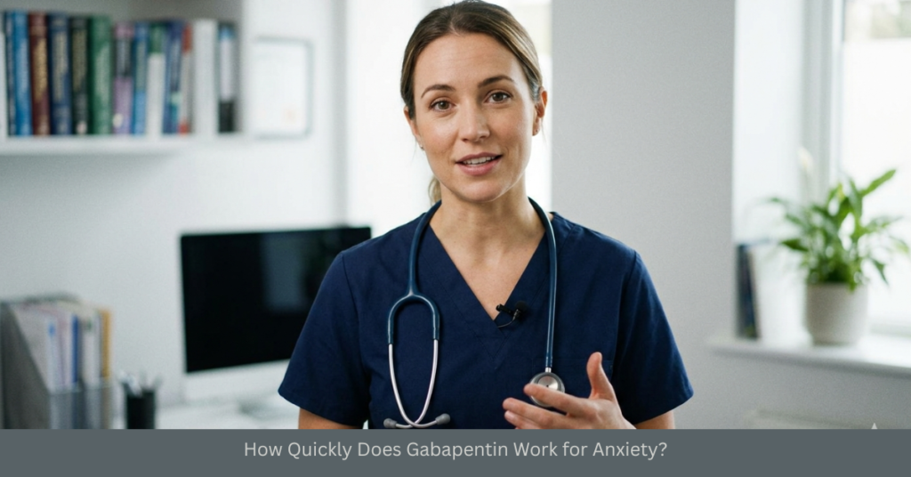 How Quickly Does Gabapentin Work for Anxiety?