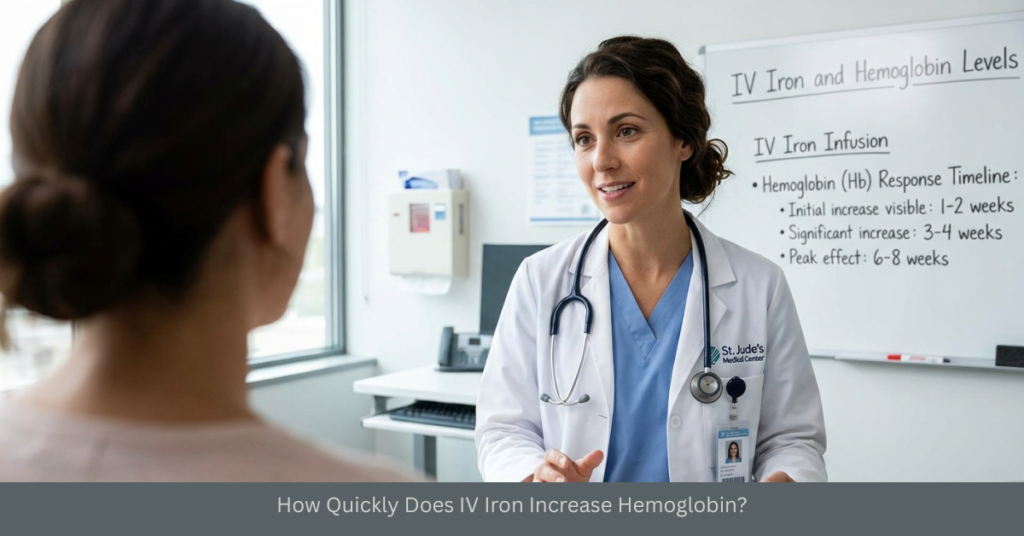 How Quickly Does IV Iron Increase Hemoglobin?
