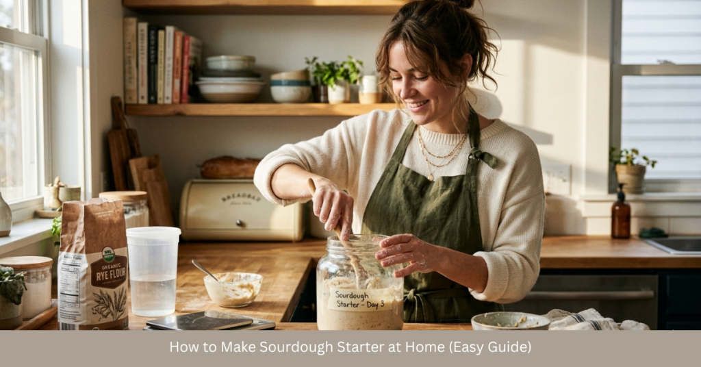 How to Make Sourdough Starter at Home (Easy Guide)