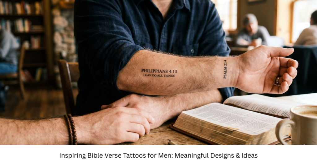 Inspiring Bible Verse Tattoos for Men: Meaningful Designs & Ideas