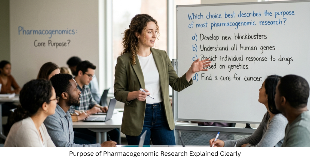 Purpose of Pharmacogenomic Research Explained Clearly