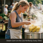 Steam Corn on the Cob Perfectly Every Time