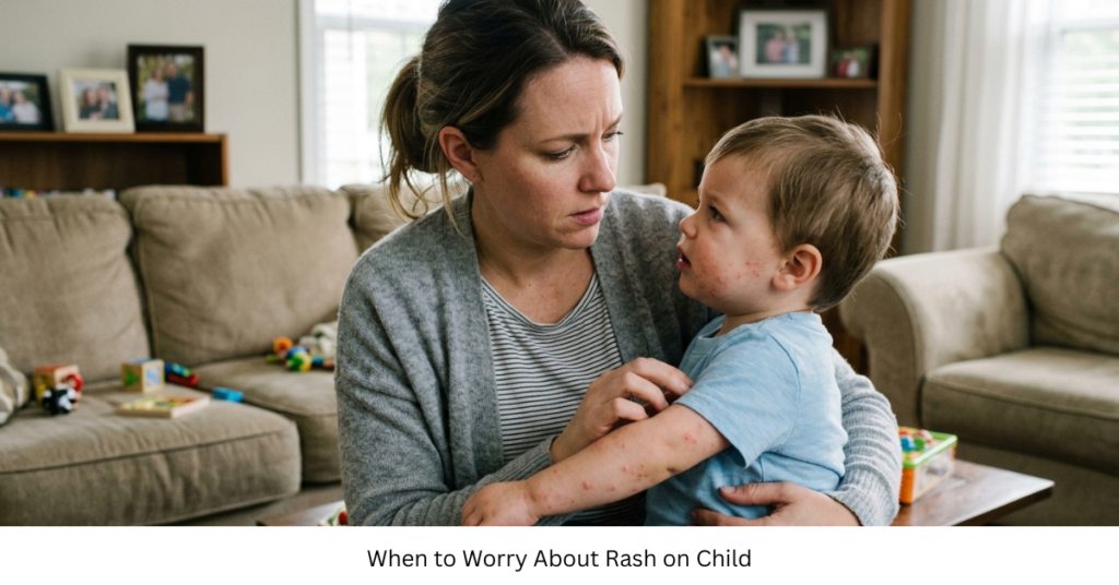 When to Worry About Rash on Child