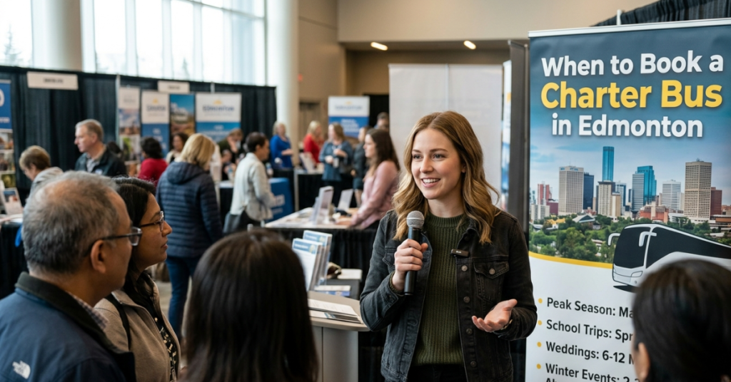 When to Book a Charter Bus in Edmonton